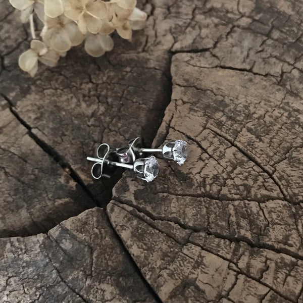 4mm Crystal Studs