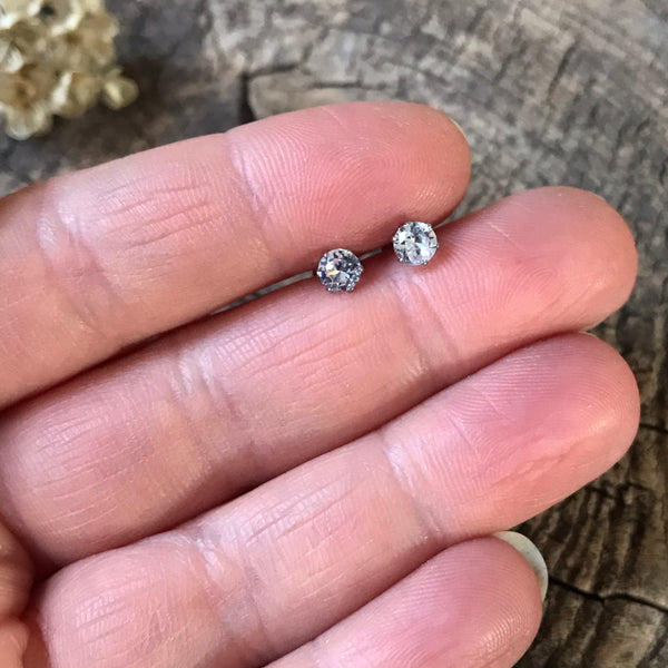 4mm Crystal Studs