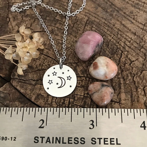 Moon & Stars Necklace