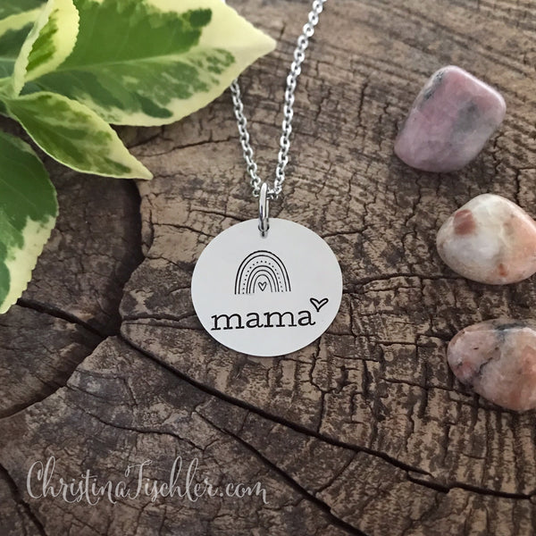 Mama Rainbow necklace
