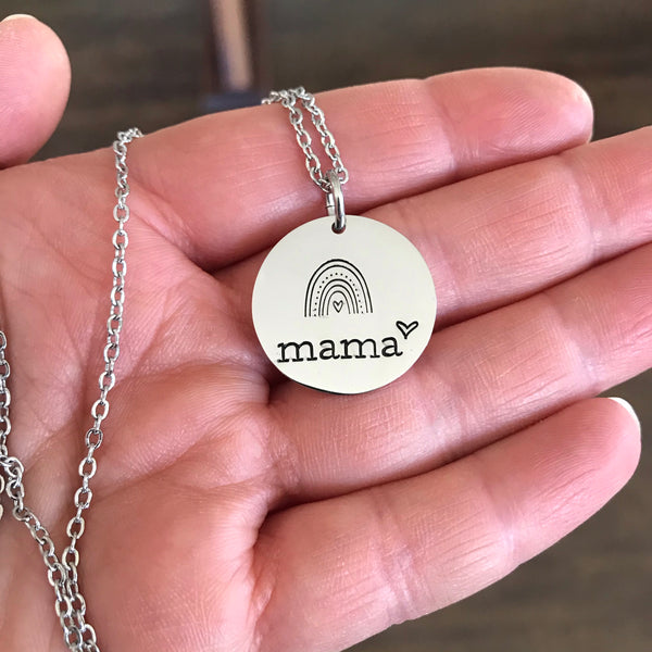 Mama Rainbow necklace