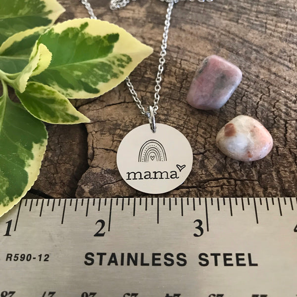Mama Rainbow necklace