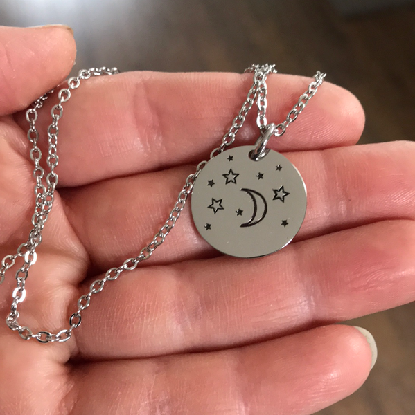 Moon & Stars Necklace